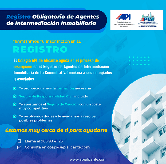 Registro API COAPI Alicante